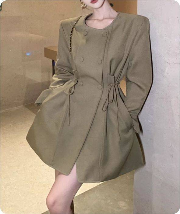 รหัส 0451 โค้ทสั้นจั๊มเอว - Image 3