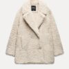 รหัส  0807  ZARA FAUX FUR COAT