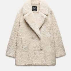 รหัส  0807  ZARA FAUX FUR COAT