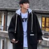 รหัส  0701  โค้ทผู้ชายมีฮู้ด