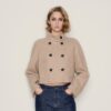 รหัส  0381  ZARA SHORT DOUBLE BREASTED COAT