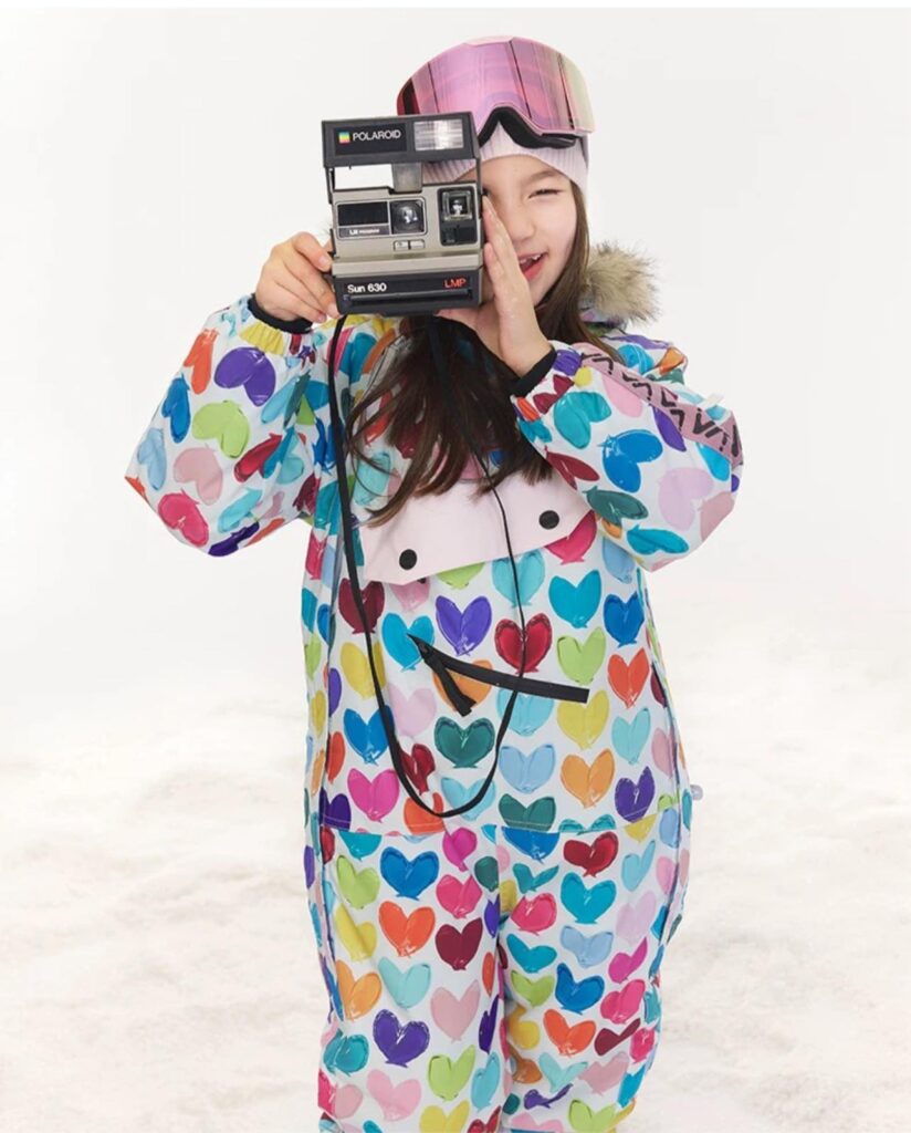 ชุดสกีเด็กโต