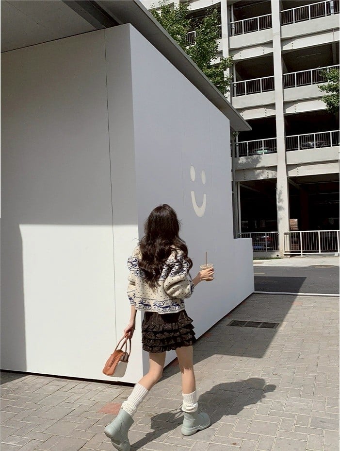 รหัส 0567 เสื้อไหมพรม - Image 3