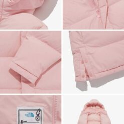 The North Face ชมพูตัวยาว