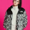 The North Face White Label Novelty Nuptse Down Jacket P Black