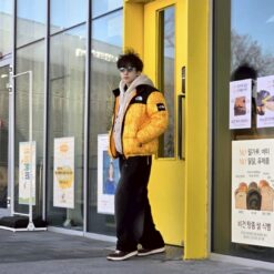 The North Face White Label Novelty Nuptse Down Jacket P Yellow