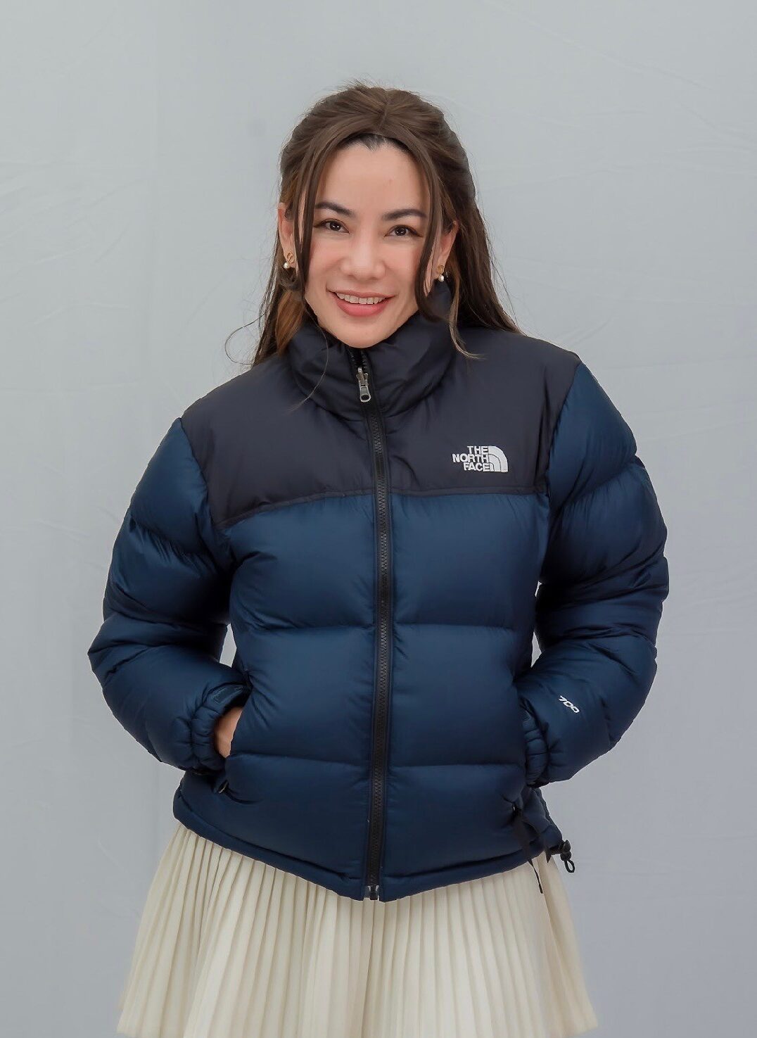 รหัส 0674 The North Face Women's 1966 Retro Jackket Fill700 น้ำเงิน (NF0A3JQR)
