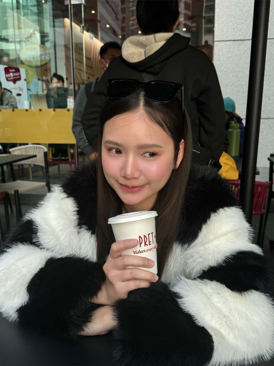 รหัส 0405 เฟอร์ม้าลายกระดุมหน้า - Image 2