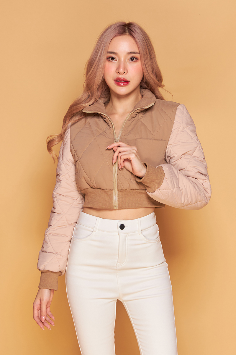 รหัส 0799 Coat Over CROP COAT - Image 5