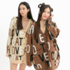 รหัส 0612 Coat Over Candy Letters Cardigan