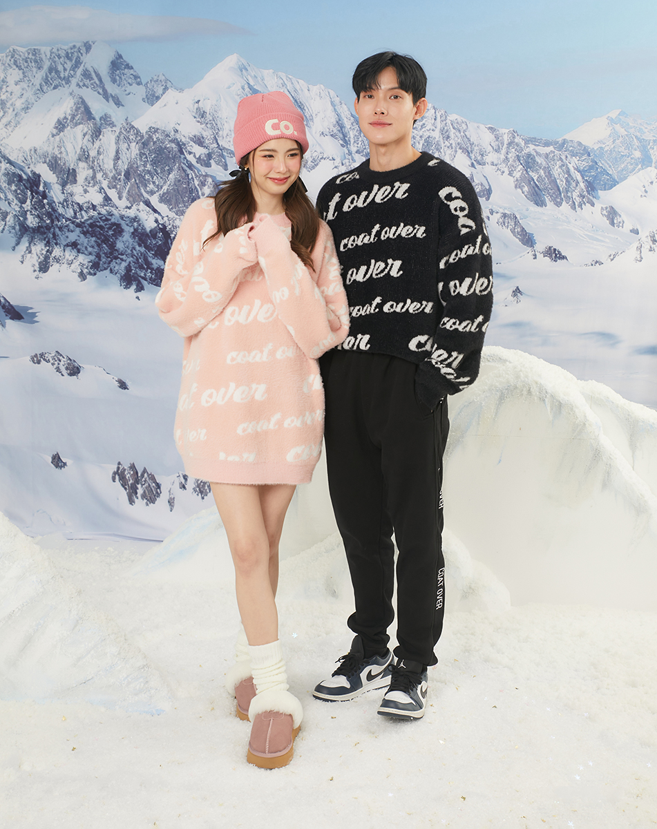 รหัส 0651 Coat Over HAIRY SWEATER - Image 3