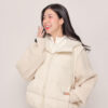 รหัส 0618 Coat Over DOWN JACKET WITH KNITTING