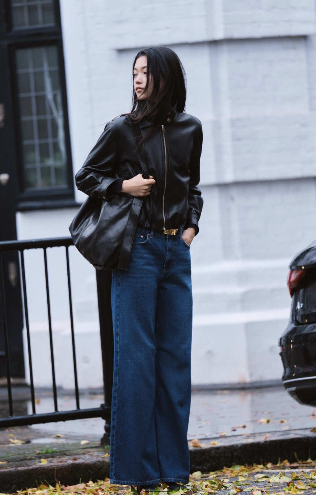 รหัส 0808 แจ๊คเก็ตหนังZARA - Image 3
